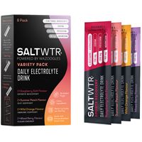 SaltWTR  Variety Pack - Sugar-free Electrolytes - Clean Hydration - 8 pack